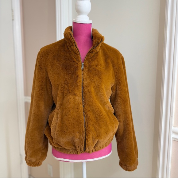 Cynthia Rowley Tan Teddy Jacket - Picture 4 of 11